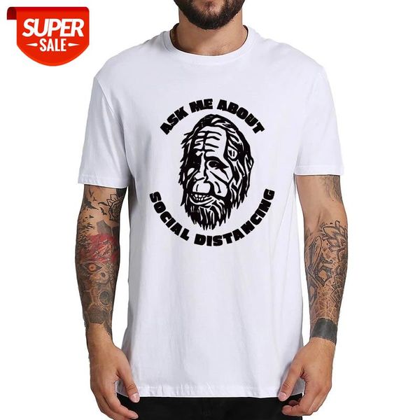 ask me about social distancing t-shirt creative design 100% cotton breathable crew neck soft tee #mr3a, White;black
ask me about social distancing t-shirt creative design 100% cotton breathable crew neck soft tee #mr3a, White;black