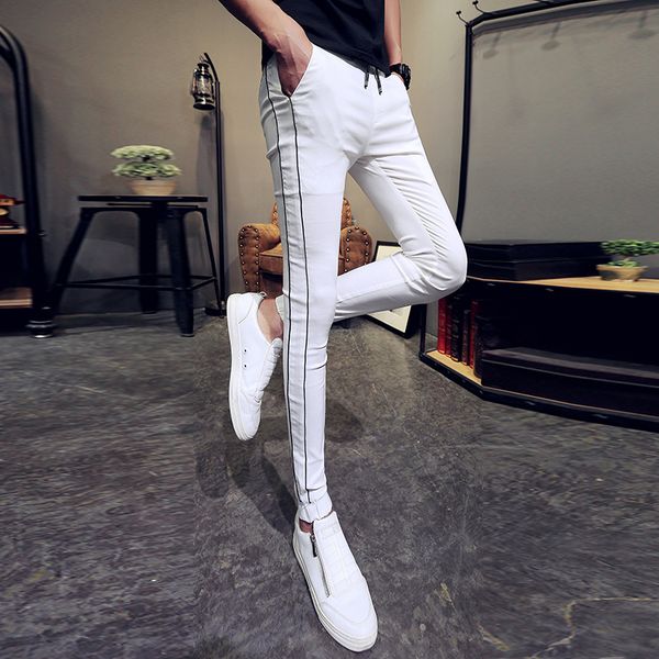 new primavera vero moda 2021 magras roupas masculinas simples todo o jogo lado listra calas casuais streetwear preto/branco 34-28 65zy, Black
new primavera vero moda 2021 magras roupas masculinas simples todo o jogo lado listra calas casuais streetwear preto/branco 34-28 65zy, Black