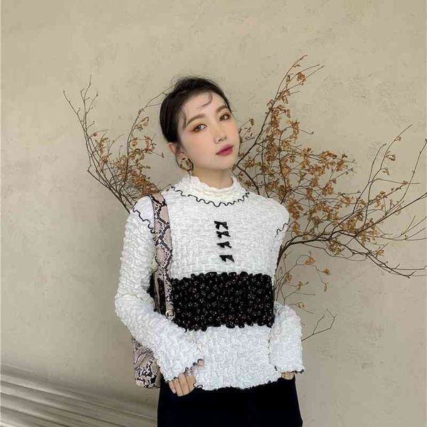 women's knits & tees fashion white turtleneck womens and blouses long sleeve patchwork bow texture designer ladies knitted to
women's knits & tees fashion white turtleneck womens and blouses long sleeve patchwork bow texture designer ladies knitted to