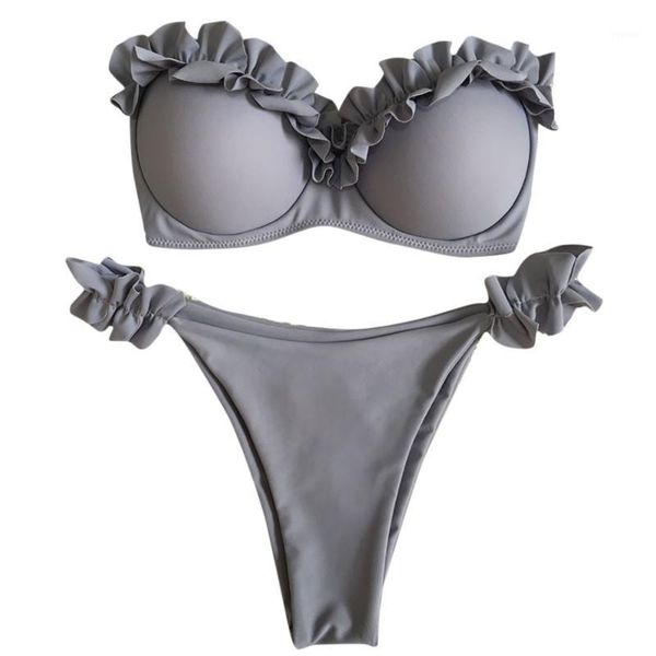 women's swimwear sagace arrivals push up bikini set women ruffle biquini low waist swimsuit beach bathing beachwear bandage, White;black
women's swimwear sagace arrivals push up bikini set women ruffle biquini low waist swimsuit beach bathing beachwear bandage, White;black