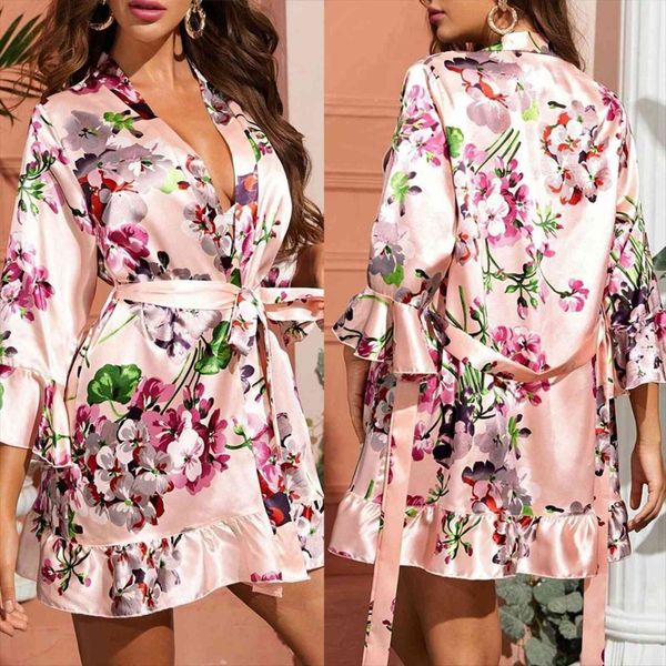 rayon robe nightwear gown women sleepwear print silk pajamas kimono bathrobe night dress casual nightgown nightdress, Black;red
rayon robe nightwear gown women sleepwear print silk pajamas kimono bathrobe night dress casual nightgown nightdress, Black;red