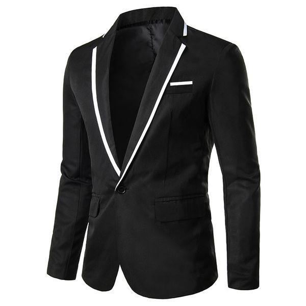 2021 new fashion black jacket slim fit long sleeve formal casual jackets pockets one button suits men clothing kitv, White;black
2021 new fashion black jacket slim fit long sleeve formal casual jackets pockets one button suits men clothing kitv, White;black