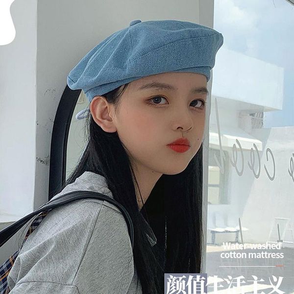 berets foux beret hats women casual four seasons adjustable rope butterfly design sboy caps brimless painter long belt korea style, Blue;gray
berets foux beret hats women casual four seasons adjustable rope butterfly design sboy caps brimless painter long belt korea style, Blue;gray