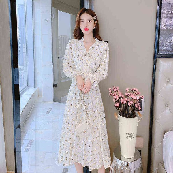 luxury dress spring v-neck bow print long sleeve high waist slim temperament fairy chiffon floral dresses, Black;gray
luxury dress spring v-neck bow print long sleeve high waist slim temperament fairy chiffon floral dresses, Black;gray