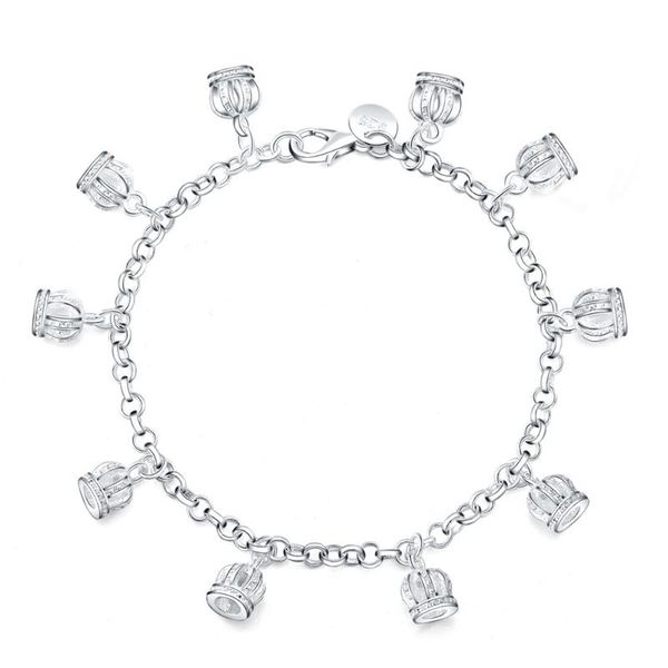 link, chain wholesale lady charms crown noble beautiful bracelet silver color cute fashion for women wedding , jewelry jshlh012, Black
link, chain wholesale lady charms crown noble beautiful bracelet silver color cute fashion for women wedding , jewelry jshlh012, Black