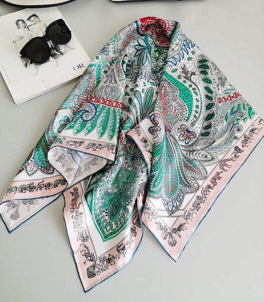 scarves women's 100% pure silk 14mm twill printed big square scarf wrap kerchief 88x88cm 34.5"x34.5 wh003, Blue;gray
scarves women's 100% pure silk 14mm twill printed big square scarf wrap kerchief 88x88cm 34.5"x34.5 wh003, Blue;gray