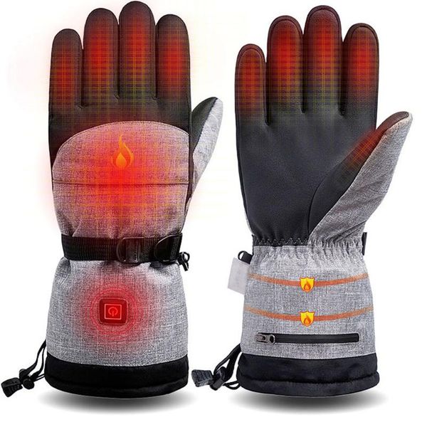 cycling gloves electric heating glove skiing windproof waterproof warm usb riding winter, Black
cycling gloves electric heating glove skiing windproof waterproof warm usb riding winter, Black