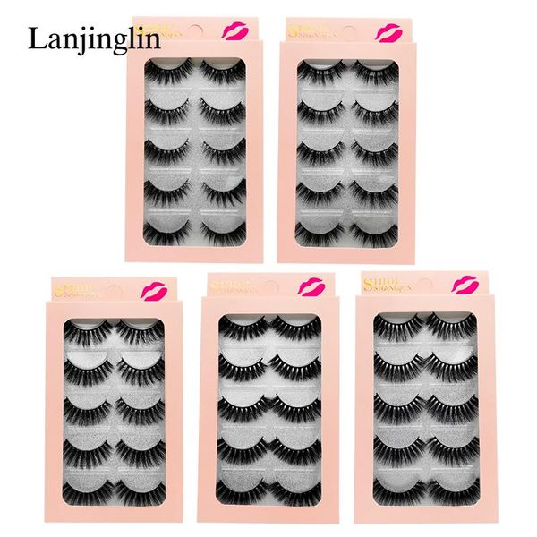 false eyelashes fake lashes 3/5 pairs 3d mink soft natural long wispy fluffy handmade makeup extension faux cils
false eyelashes fake lashes 3/5 pairs 3d mink soft natural long wispy fluffy handmade makeup extension faux cils