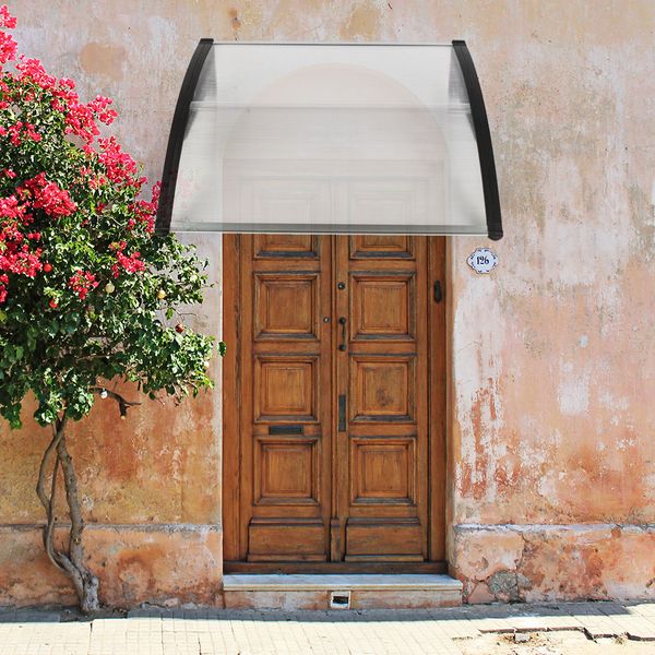 100x80cm outdoor clear eaves canopy door window awning canopy cover rain snow protection door window plastic bracket ing
100x80cm outdoor clear eaves canopy door window awning canopy cover rain snow protection door window plastic bracket ing