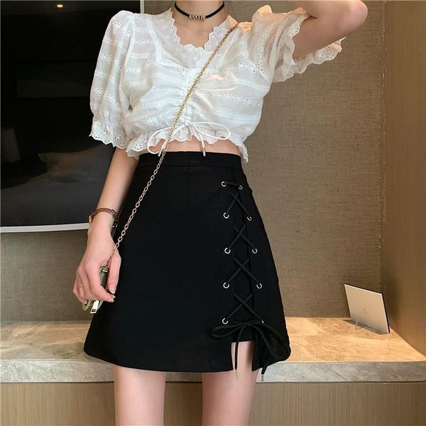 women's shorts women a-line skirtsuede pencil black mini skirt 2021 summer high waist short bodycon lace up skirts split, White;black
women's shorts women a-line skirtsuede pencil black mini skirt 2021 summer high waist short bodycon lace up skirts split, White;black