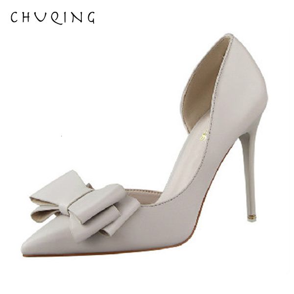 2021 new chuqing korean fashion exquisite bow high heels stiletto shallow mouth pointed side hollow shoes m4uf, Black
2021 new chuqing korean fashion exquisite bow high heels stiletto shallow mouth pointed side hollow shoes m4uf, Black