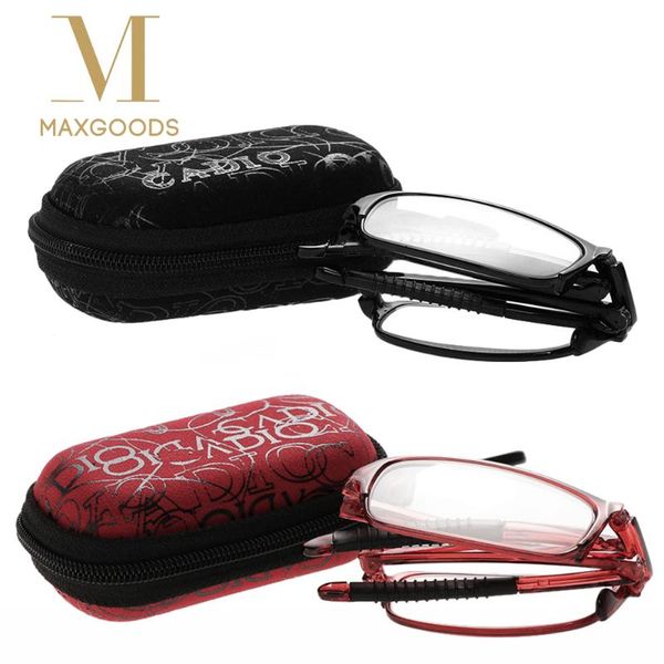 sunglasses reading glasses vision care portable folding eyeglasses magnifying bifocal ultralight metal frame eyewear with case, White;black
sunglasses reading glasses vision care portable folding eyeglasses magnifying bifocal ultralight metal frame eyewear with case, White;black