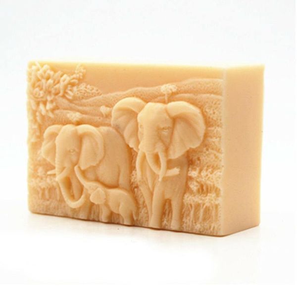 craft tools diy handmade soap mould silicone african elephant pattern making mold arts tool supplies
craft tools diy handmade soap mould silicone african elephant pattern making mold arts tool supplies