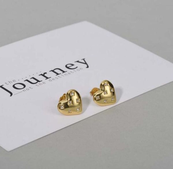 stud high-quality full square zircon pink crystal earrings luxury elegant ladies exquisite golden short classic earring, Golden;silver 
stud high-quality full square zircon pink crystal earrings luxury elegant ladies exquisite golden short classic earring, Golden;silver