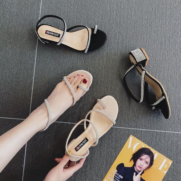 sandals 202 summer small size big women's mid heel thick women shoes platform glitter, Black
sandals 202 summer small size big women's mid heel thick women shoes platform glitter, Black