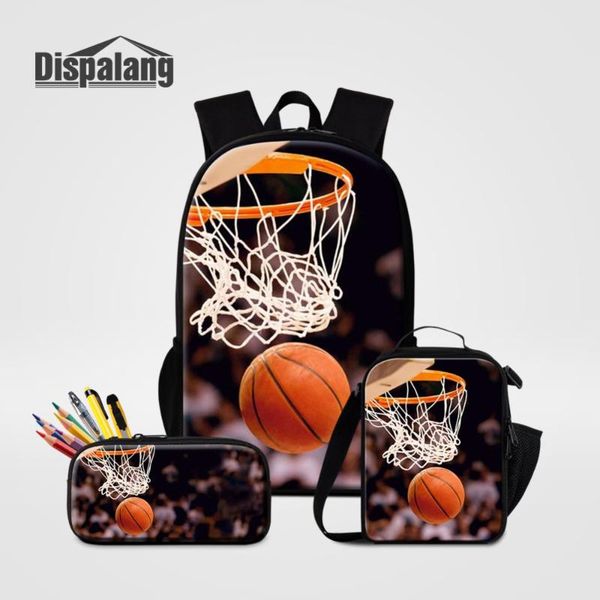 backpack dispalang fashion men basketballs prints book bag with cooler pencil 3pcs set lightweight schoolbag for teens
backpack dispalang fashion men basketballs prints book bag with cooler pencil 3pcs set lightweight schoolbag for teens