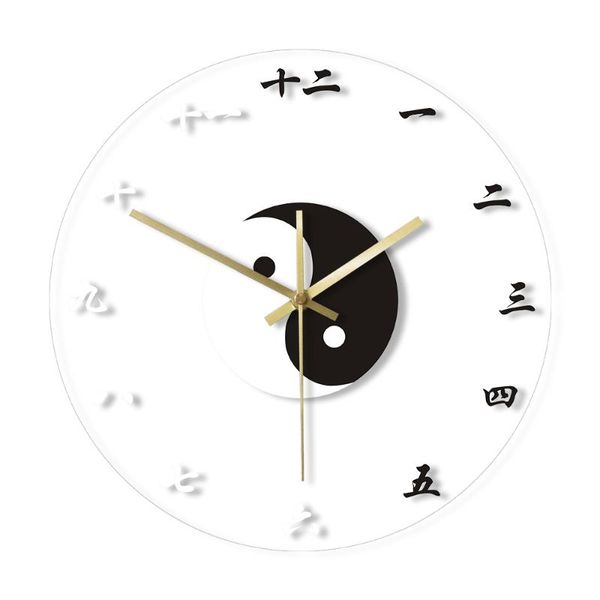 yin yang religion symbol with chinese numbers feng shui character wall clock chinese gift home decor silent swept wall watch
yin yang religion symbol with chinese numbers feng shui character wall clock chinese gift home decor silent swept wall watch