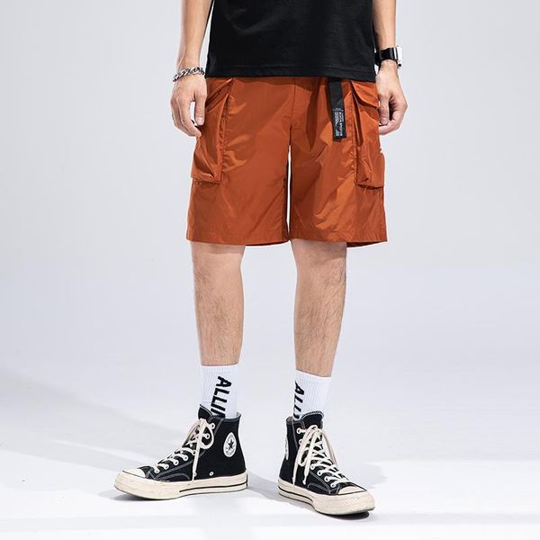 men's shorts cargo men short pants casual summer baggy for fashion trousers man streetwear, White;black
men's shorts cargo men short pants casual summer baggy for fashion trousers man streetwear, White;black
