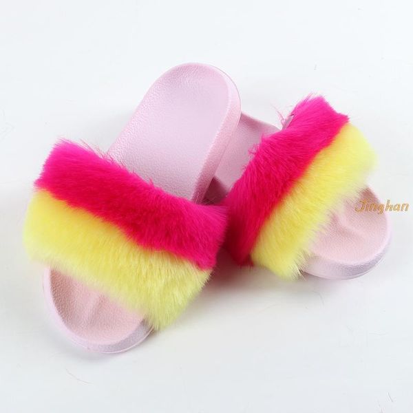 slippers candy colour women fur fluffy flat ladies indoor slides plus size hair female casual beach shoes summer 2021, Black
slippers candy colour women fur fluffy flat ladies indoor slides plus size hair female casual beach shoes summer 2021, Black