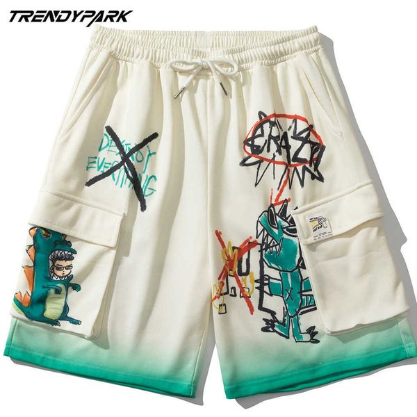 men's summer short hip hop oversize funny graffiti big pockets polyester streetwear harajuku sweatpant drawstrings casual shorts 210601, White;black
men's summer short hip hop oversize funny graffiti big pockets polyester streetwear harajuku sweatpant drawstrings casual shorts 210601, White;black