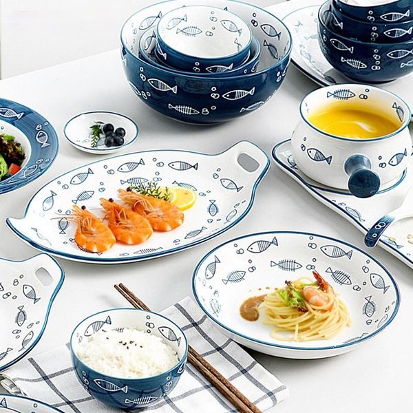 dishes & plates and bowls set kawaii plate creative ceramic dishes, household rice bowls, western kitchen utensils
dishes & plates and bowls set kawaii plate creative ceramic dishes, household rice bowls, western kitchen utensils