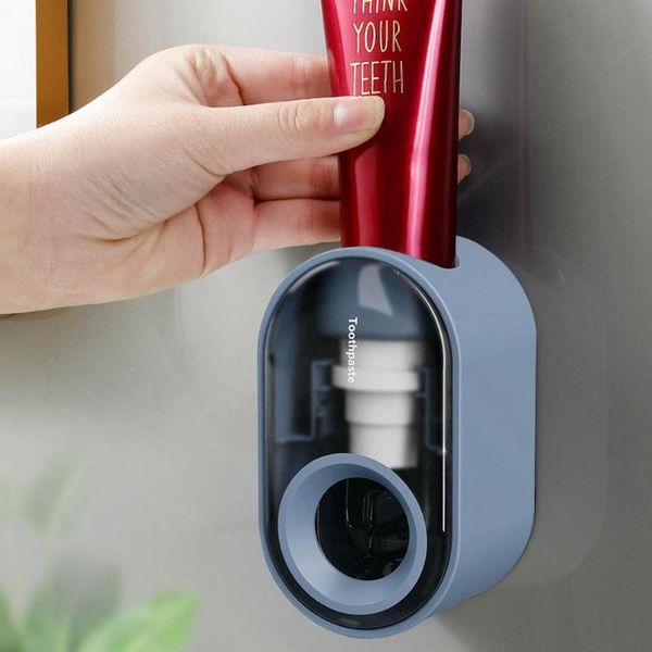 toothbrush holders automatic toothpaste squeezer wall mounted dustproof dispenser no-punching simple design bathroom accessories
toothbrush holders automatic toothpaste squeezer wall mounted dustproof dispenser no-punching simple design bathroom accessories