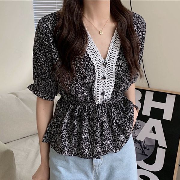women's tanks & camis hzirip vintage florals chiffon with v-printed neckline streetwear will see women's blouses off and shirts al, White
women's tanks & camis hzirip vintage florals chiffon with v-printed neckline streetwear will see women's blouses off and shirts al, White
