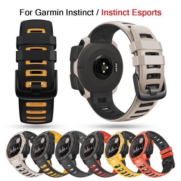 watch bands sport silicone strap for garmin instinct esports smartwatch band replacement bracelet wristband belt, Black;brown
watch bands sport silicone strap for garmin instinct esports smartwatch band replacement bracelet wristband belt, Black;brown