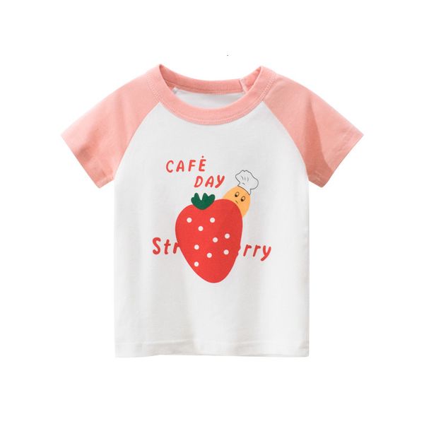 t-shirt children's clothes short girls' sleeve strawberry, Black;white
t-shirt children's clothes short girls' sleeve strawberry, Black;white