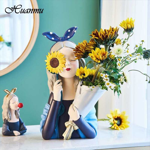 vases nordic cute sunflower girl vase creative personality resin portrait sculpture modern home flower arrangement desktop
vases nordic cute sunflower girl vase creative personality resin portrait sculpture modern home flower arrangement desktop