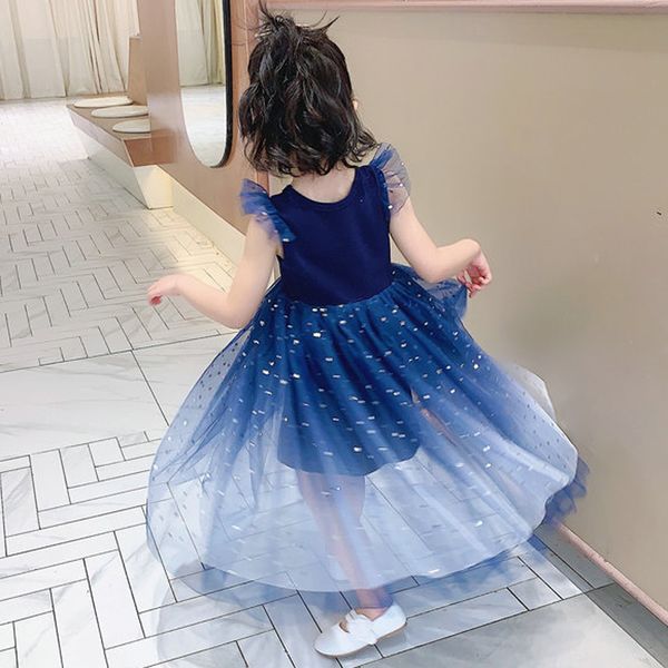girls dress starry sky sequin princess dress 2022 summer new flying sleeve children clothing for girls, Red;yellow
girls dress starry sky sequin princess dress 2022 summer new flying sleeve children clothing for girls, Red;yellow
