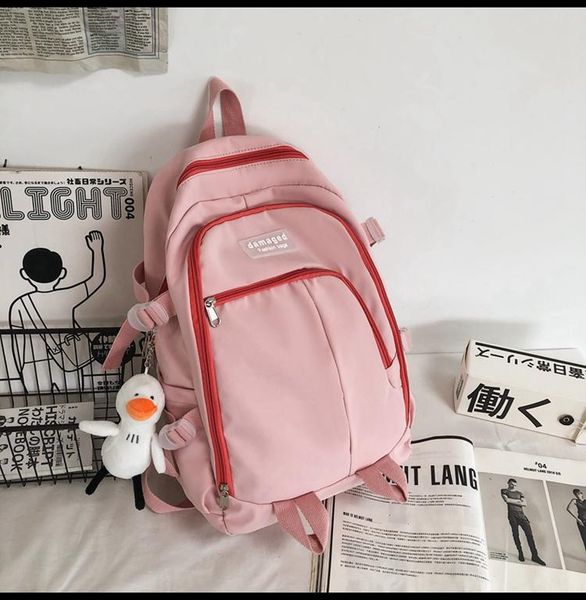 backpack 2029 summer campus solid color female college student class bag simple niche large-capacity school
backpack 2029 summer campus solid color female college student class bag simple niche large-capacity school