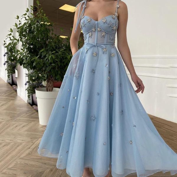 party dresses a-line crystals tea-length short formal gowns mesh net tulle prom baby blue spaghetti straps, White;black
party dresses a-line crystals tea-length short formal gowns mesh net tulle prom baby blue spaghetti straps, White;black