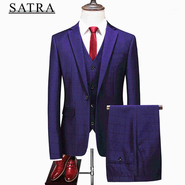 men's suits & blazers satra 2021 arrival three-piece male casual business plaid suit , fashion boutique dress, White;black
men's suits & blazers satra 2021 arrival three-piece male casual business plaid suit , fashion boutique dress, White;black