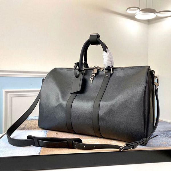 45 50 55cm luxury handbags large capacity women travel bags leather fashion designer mens shoulder duffel bag on luggage bottom rivets with
45 50 55cm luxury handbags large capacity women travel bags leather fashion designer mens shoulder duffel bag on luggage bottom rivets with