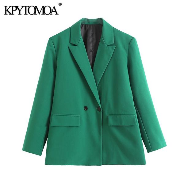 women's suits & blazers kpytomoa women 2021 fashion oversized double breasted blazer coat vintage long sleeve flap pockets female outer, White;black
women's suits & blazers kpytomoa women 2021 fashion oversized double breasted blazer coat vintage long sleeve flap pockets female outer, White;black