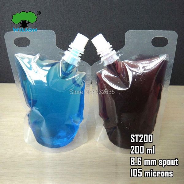 food savers & storage containers st-200 (200 ml) 20 pcs spout stand up bag with hanger hole liquid packed drinking pouch can fill juice,sauc
food savers & storage containers st-200 (200 ml) 20 pcs spout stand up bag with hanger hole liquid packed drinking pouch can fill juice,sauc