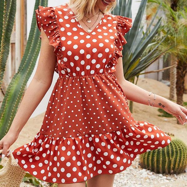 casual dresses vintage dress women dot print women's summer sundresses v-neck sleeveless street wear office lady clothes 2021, Black;gray
casual dresses vintage dress women dot print women's summer sundresses v-neck sleeveless street wear office lady clothes 2021, Black;gray