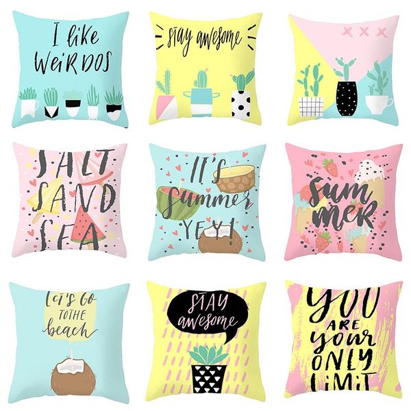 cushion/decorative pillow cushion cover summer fruit pillowcase for sofa decorative pink throw covers peach skin couch yellow home decor 45x
cushion/decorative pillow cushion cover summer fruit pillowcase for sofa decorative pink throw covers peach skin couch yellow home decor 45x