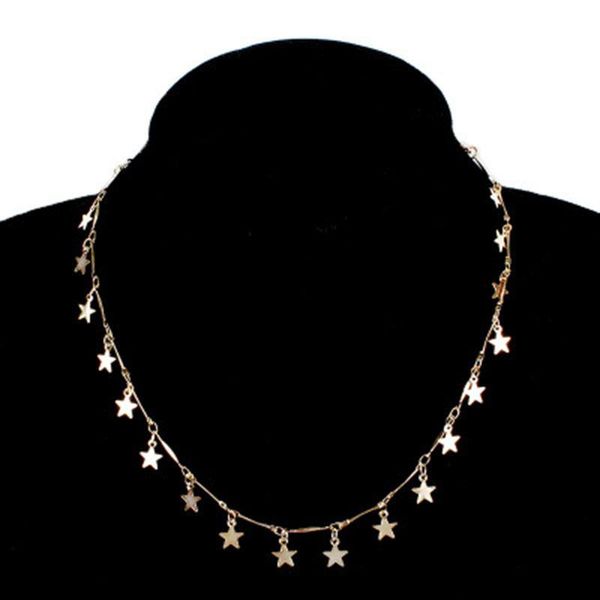 chains bohemian national style metal star handmade chain necklace 2021 fashion simple jewelry good gifts for girls, Silver
chains bohemian national style metal star handmade chain necklace 2021 fashion simple jewelry good gifts for girls, Silver