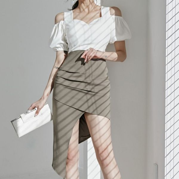 zawfl plain elegant office dress summer sleeveless spaghetti strap small v-neck knee-length pencil women 210525, Black;gray
zawfl plain elegant office dress summer sleeveless spaghetti strap small v-neck knee-length pencil women 210525, Black;gray