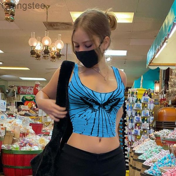 women's tanks & camis butterfly printed tank summer crewneck aesthetic 90s camisole kawaii casual skinny cropped, White
women's tanks & camis butterfly printed tank summer crewneck aesthetic 90s camisole kawaii casual skinny cropped, White