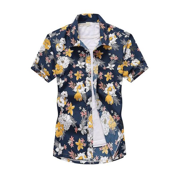 men's casual shirts 2021 fashion mens short sleeve hawaiian shirt beach fast drying plus size summer floral for men y, White;black
men's casual shirts 2021 fashion mens short sleeve hawaiian shirt beach fast drying plus size summer floral for men y, White;black