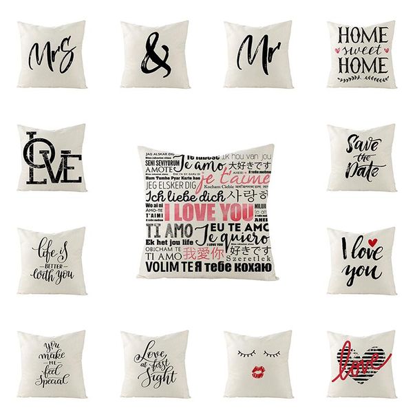 pillow case letter pillowcase valentine's day sofa car home decor couples living room throw pillows cases ins linen cushions covers jym
pillow case letter pillowcase valentine's day sofa car home decor couples living room throw pillows cases ins linen cushions covers jym