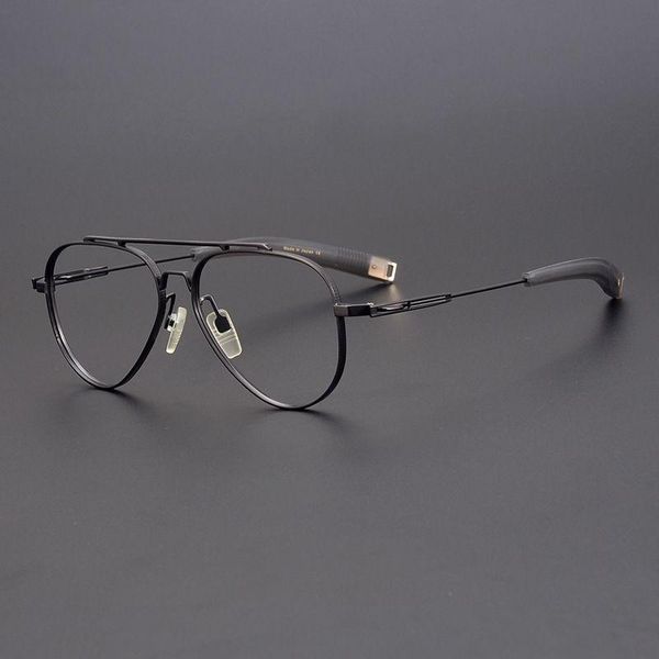 fashion sunglasses frames brand designer glasses frame men titanium eyeglasses women handmade super light large myopia spec, Black
fashion sunglasses frames brand designer glasses frame men titanium eyeglasses women handmade super light large myopia spec, Black