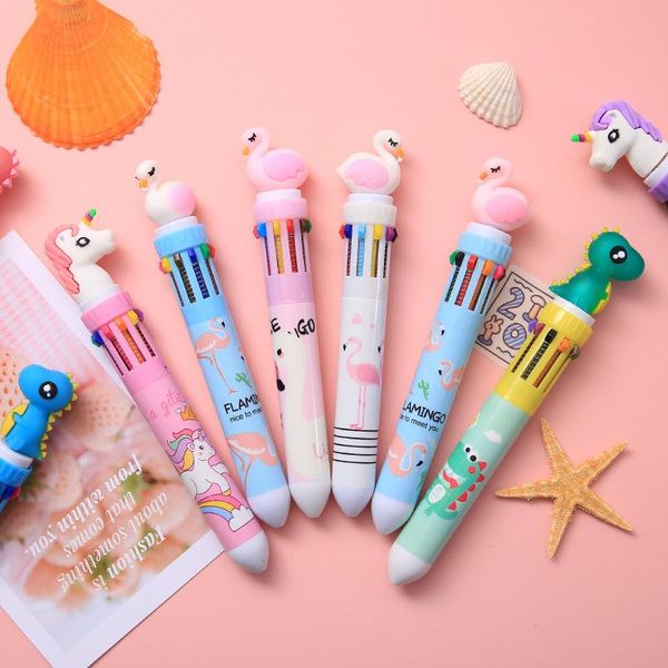 ballpoint pens ten color pen kawaii stationery cute novelty student writing gel learning office supplies, Blue;orange
ballpoint pens ten color pen kawaii stationery cute novelty student writing gel learning office supplies, Blue;orange