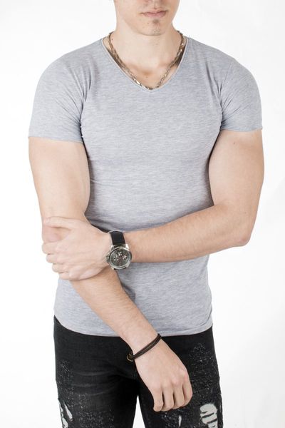 Male Gray V-neck Basic T-shirt 100 Cotton Fit Lycra Short Gym Running Slim Party Spring Summer 1801165 Jvy3, White;black
Male Gray V-neck Basic T-shirt 100 Cotton Fit Lycra Short Gym Running Slim Party Spring Summer 1801165 Jvy3, White;black