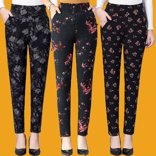 new 2021 autumn winter middle-aged women plus thick veet leggings female mom high elastic pants print flower ny trouser a4514tqg, Black
new 2021 autumn winter middle-aged women plus thick veet leggings female mom high elastic pants print flower ny trouser a4514tqg, Black