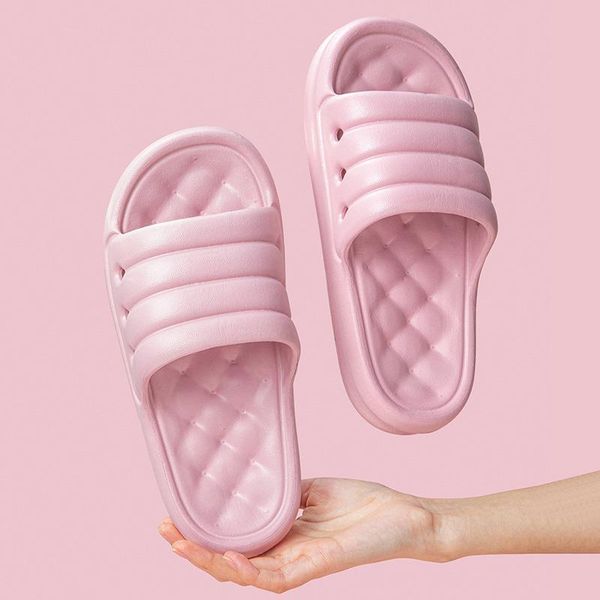 slippers eva sofa slides women thick sole soft indoor solid anti-slip sandals men summer platform shoes bath plus size, Black
slippers eva sofa slides women thick sole soft indoor solid anti-slip sandals men summer platform shoes bath plus size, Black
