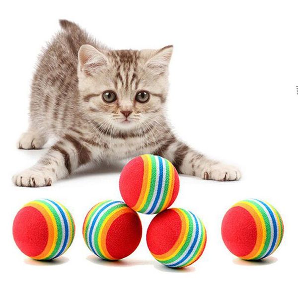 cat toys 5pcs pet ball toy colorful eva rubber safety for dog play good company kitten puppy all available
cat toys 5pcs pet ball toy colorful eva rubber safety for dog play good company kitten puppy all available